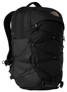 Plecak miejski damski The North Face Borealis Luxe - tnf black / burnt coral metallic - Plecaki - miniaturka - grafika 1
