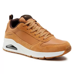SKECHERS Sneakersy Uno-Stacre 52468/WSK Whiskey - Sneakersy damskie - miniaturka - grafika 1