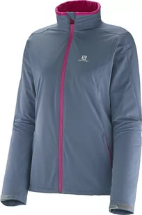 Salomon Kurtka Salomon Nova Softshell W Dark Blue 363283 - Kurtki i kamizelki sportowe damskie - miniaturka - grafika 1