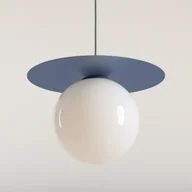 Lampy sufitowe - Loop Dusty Blue L lampa wisząca 1xE27 - miniaturka - grafika 1