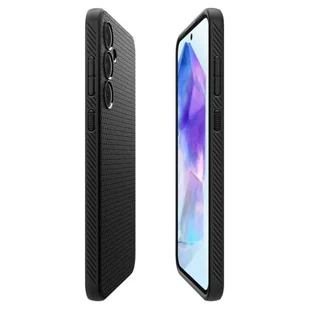 Spigen Liquid Air Sam A55 5G czarny/matte black ACS07526 - Etui i futerały do telefonów - miniaturka - grafika 7
