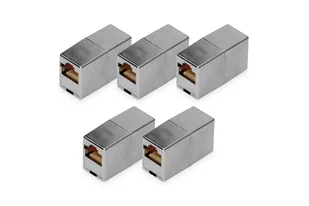 Digitus Modułowy łącznik wtykowy RJ45 CAT 5e, klasa D - 5 kst - Adaptery i przejściówki - miniaturka - grafika 1