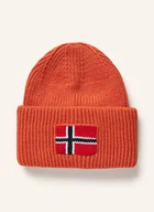 Czapki damskie - Napapijri Czapka F-Evei orange - miniaturka - grafika 1