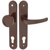 Klamki - Gałko-klamka GAMAR brąz 90 WKL - miniaturka - grafika 1