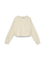 Bluzy damskie - Vero Moda Bluza w kolorze beżowym - miniaturka - grafika 1