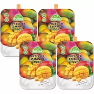 Desery dla dzieci - Purena Przecier mango 100% Zestaw 4 x 350 g - miniaturka - grafika 1