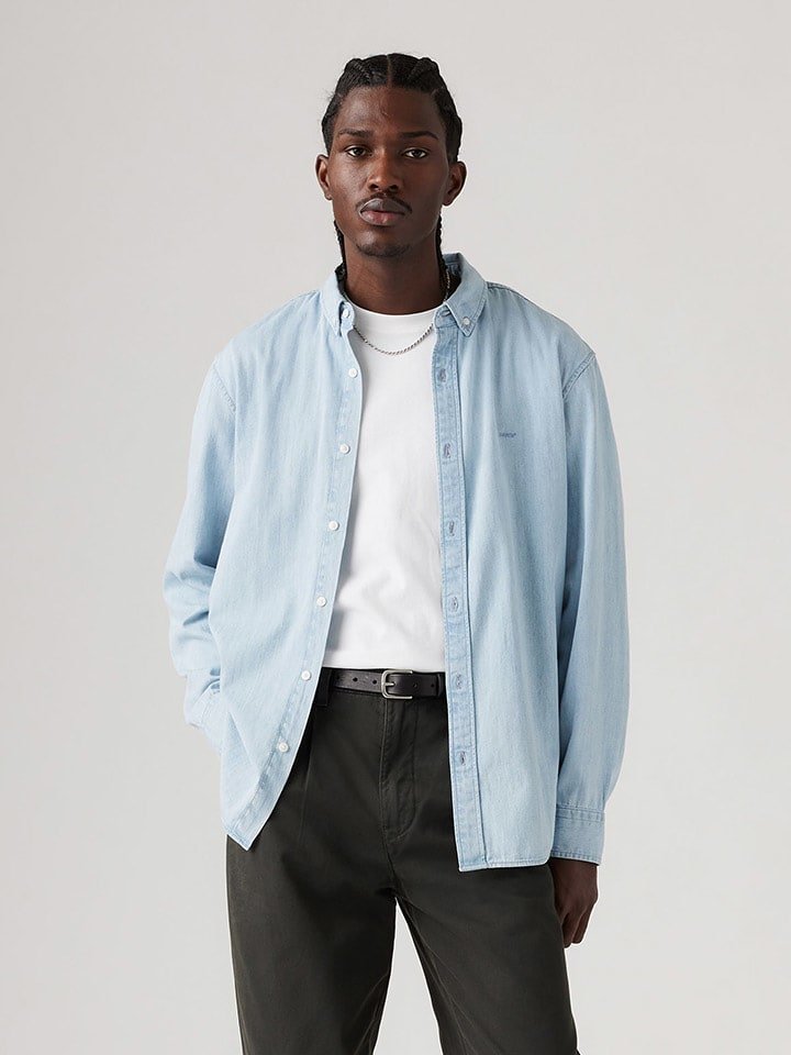 Levi's Koszula dżinsowa w kolorze błękitnym