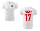 Koszulki sportowe męskie - Treningowa Koszulka POLSKA PESZKO 17 - miniaturka - grafika 1