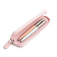 Zestawy piśmiennicze - Zestaw prezentowy długopis Parker Jotter Originals Pudrowy Róż i Pastelowy Niebieski z różowym etui - miniaturka - grafika 1
