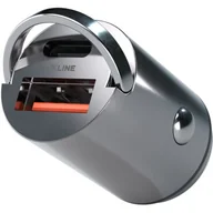 Ładowarki samochodowe - Ładowarka samochodowa XLINE CCT300 30W Szary - miniaturka - grafika 1
