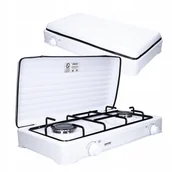 Kuchnia turystyczne i akcesoria - KUCHENKA GAZOWA TURYSTYCZNA POLOWA 2W1 PRZENOŚNA - miniaturka - grafika 1