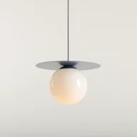 Lampy sufitowe - Loop Dusty Blue M lampa wisząca 1xE27 - miniaturka - grafika 1