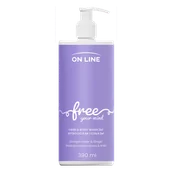 Mydła - On Line Free, mydło w płynie do rąk i ciała 2w1, woda pomarańczowa i imbir, 390 ml - miniaturka - grafika 1