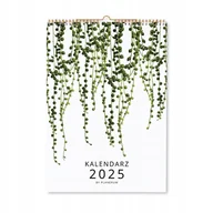 Kalendarze - Botaniczny kalendarz ścienny na spirali 2025 A3 - miniaturka - grafika 1
