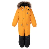 Kombinezony dla dzieci - Dziecięcy kombinezon zimowy KERT żółty Lenne r.110 - miniaturka - grafika 1