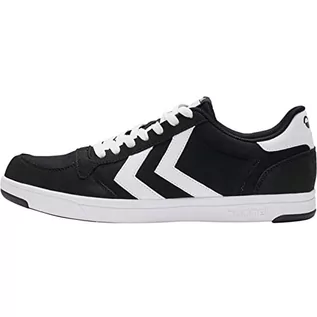 Trampki damskie - Hummel Sneakersy "Stadil Light Canvas" w kolorze czarnym 5700496379592 - grafika 1