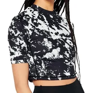 Koszulki i topy damskie - Koszulka damska Superdry Run 3/4 Tight Crop sportowa-L - miniaturka - grafika 1