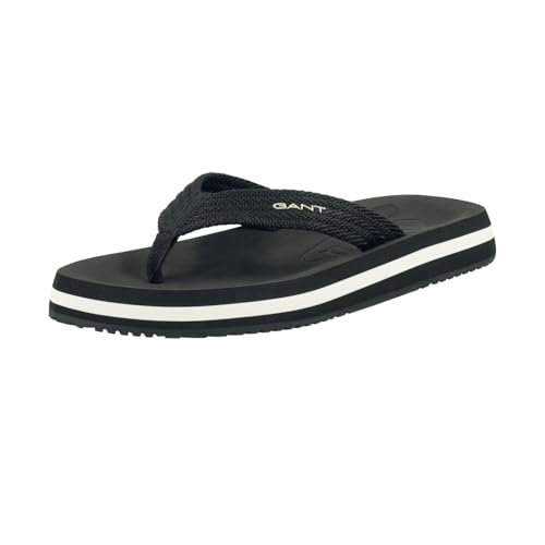 GANT FOOTWEAR SUNHEAVEN klapki damskie, 41 EU, czarny, 41 EU