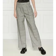 Spodnie sportowe damskie - Tommy Hilfiger Spodnie Palazzo - miniaturka - grafika 1