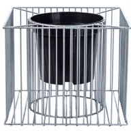 Donice - Donica stalowa gabionowa 39 x 48 cm - miniaturka - grafika 1