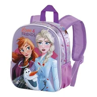 Plecaki - Frozen 2 - Kraina Lodu Friends -Mały Plecak 3D, Fuksja, 26 x 31 cm, Pojemność 8,5 L - miniaturka - grafika 1