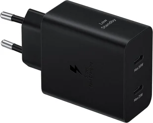 Ładowarka sieciowa Samsung 50W EP-T5020, czarna - Ładowarki do telefonów - miniaturka - grafika 1