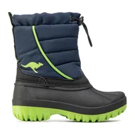 Buty dla chłopców - Śniegowce KangaRoos K-Ben 18672 000 4054 M Granatowy - miniaturka - grafika 1