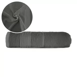 Ręcznik BAMBOO 70x140 antybakteryjny włókno bambusowe popielowy - Ręczniki - miniaturka - grafika 1