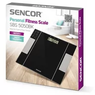 Wagi łazienkowe - Sencor SBS 5050BK - miniaturka - grafika 1