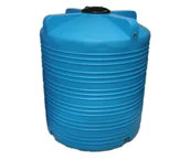 Beczki - Zbiornik plastikowy, beczka 5000 l średnica: 185 cm (gwint dolny 1'1/4 cala mosiężny) - miniaturka - grafika 1