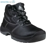 Obuwie robocze - DELTAPLUS JUMPER3 S3 SRC TRZEWIKI ZE SKÓRZANEGO KRUPONU BARWIONEGO, PODESZWA Z DWUWARSTWOWEGO PU (CZARNY) - miniaturka - grafika 1