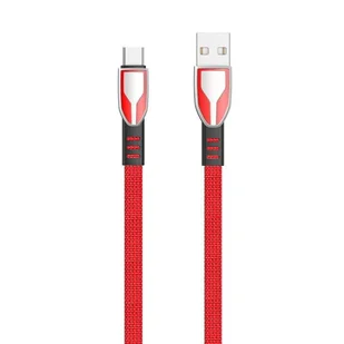 Dudao kabel USB - USB Typ C 5 A 1 m czerwony (L3PROT red) - Kable USB - miniaturka - grafika 1