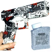 Zabawki militarne - GLOCK Pistolet na Kulki ŻELOWE Pistolety ŻEL + KULKI 700 - miniaturka - grafika 1