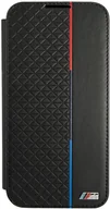 Etui i futerały do telefonów - Etui z klapką BMW M Collection Triangles do Samsung Galaxy S22 Plus Black (3666339043339) - miniaturka - grafika 1