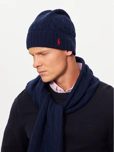 Polo Ralph Lauren Czapka 449959346002 Granatowy - Czapki męskie - miniaturka - grafika 1