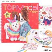 Zabawki kreatywne - TOP MODEL Kolorowanka | Stwórz swojego najlepszego modela pieska 80 naklejek - miniaturka - grafika 1