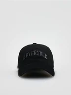 Czapki damskie - Reserved - Czapka z daszkiem - czarny - miniaturka - grafika 1