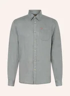 Koszule męskie - Napapijri Koszula Z Lnu G-Linen Ls Regular Fit gruen - NAPAPIJRI - miniaturka - grafika 1