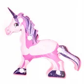 Lampy stojące - Lampka Nocna Różowy Jednorożec Lampa Dla Dzieci - miniaturka - grafika 1