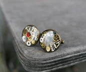 Spinki do mankietów i krawatów - Mechaniczne spinki 010 - miniaturka - grafika 1