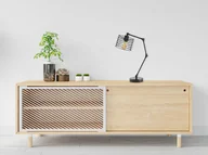 Lampy stojące - Lampa stołowa regulowana czarna loftowa ASSARI LOFT - miniaturka - grafika 1