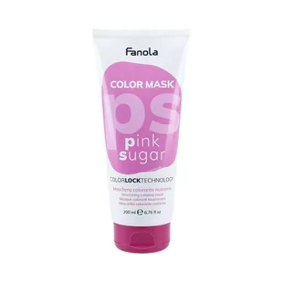 Fanola Fanola Color Maska Pink RÓŻOWA 200 ml 12321234 - Maski do włosów - miniaturka - grafika 1