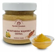 Musztardy - Ogródek Dziadunia Musztarda Wąsoska Ostra 210g - miniaturka - grafika 1