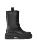 Botki damskie - Furla Botki Gum YG97FGU-BX2411-O6000-4401 Czarny - miniaturka - grafika 1