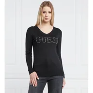 Swetry damskie - GUESS Sweter | Regular Fit - miniaturka - grafika 1