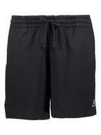 Spodenki damskie - New Balance Szorty dresowe "Uni-ssentials French Terry" w kolorze czarnym - miniaturka - grafika 1