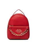Plecaki - Plecak JC4194PP1FLK0500 Czerwony - LOVE MOSCHINO - miniaturka - grafika 1