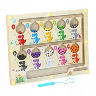 Figurki dla dzieci - Liczenie Montessori Pasujące zabawki dla 3 4 5 6 7-letnich dzieci Dinozaury - miniaturka - grafika 1