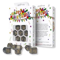 Gry karciane - Zestaw kostek urodzinowych: konfetti, karty do gry Q-Workshop - gra - miniaturka - grafika 1
