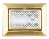 Oprawy, klosze i abażury - Candellux Oprawa schodowa MS-06 SG G4 złoty aluminium szkło 2208340 - miniaturka - grafika 1